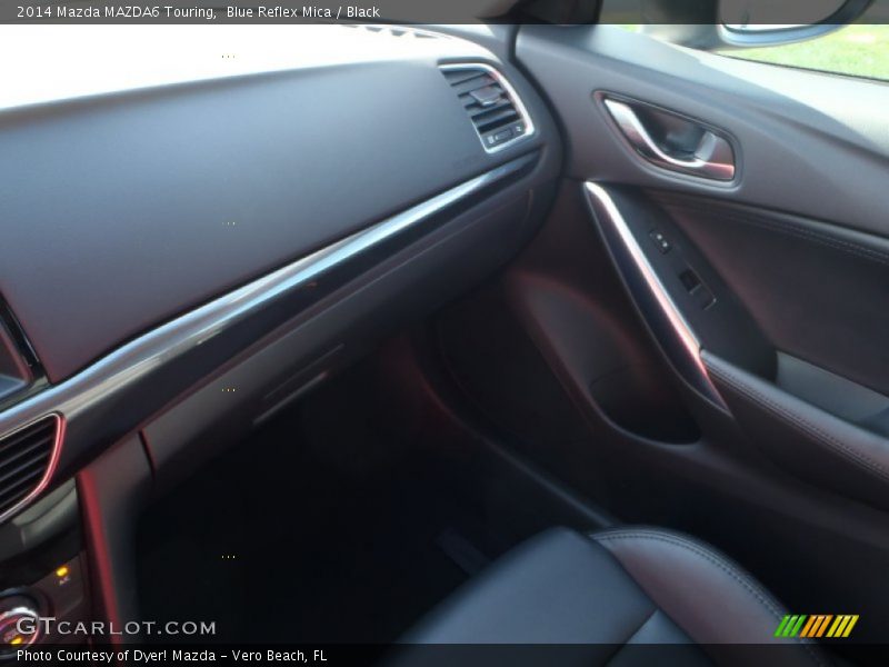 Blue Reflex Mica / Black 2014 Mazda MAZDA6 Touring