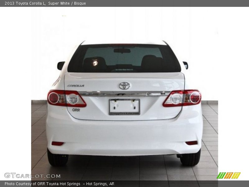 Super White / Bisque 2013 Toyota Corolla L