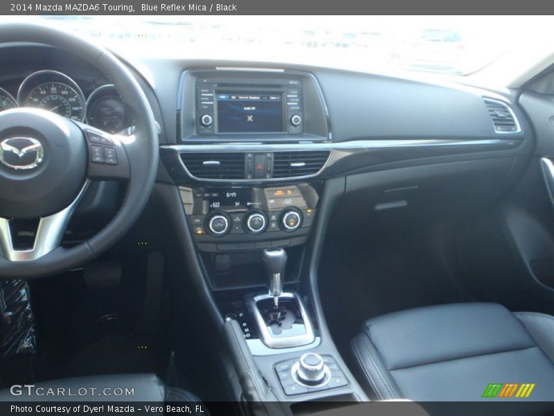 Blue Reflex Mica / Black 2014 Mazda MAZDA6 Touring