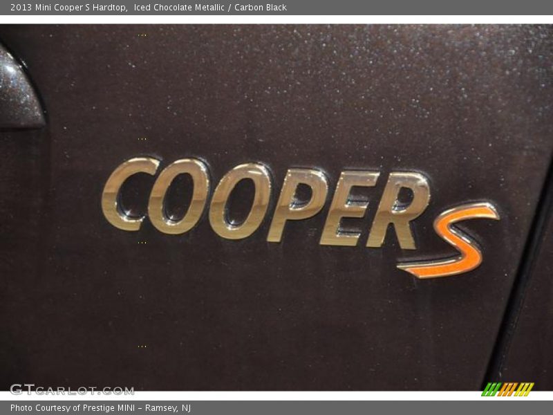 Iced Chocolate Metallic / Carbon Black 2013 Mini Cooper S Hardtop