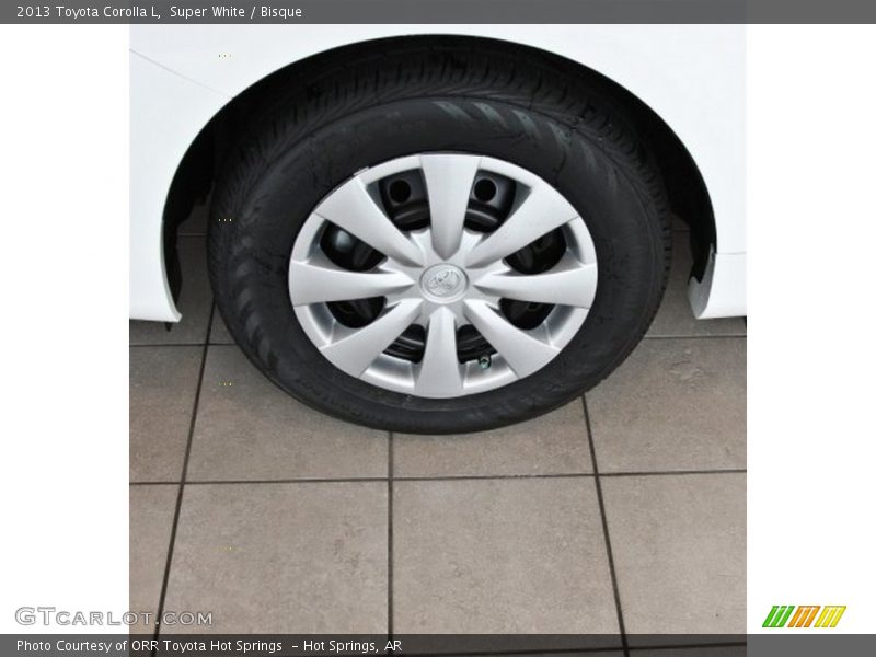 Super White / Bisque 2013 Toyota Corolla L