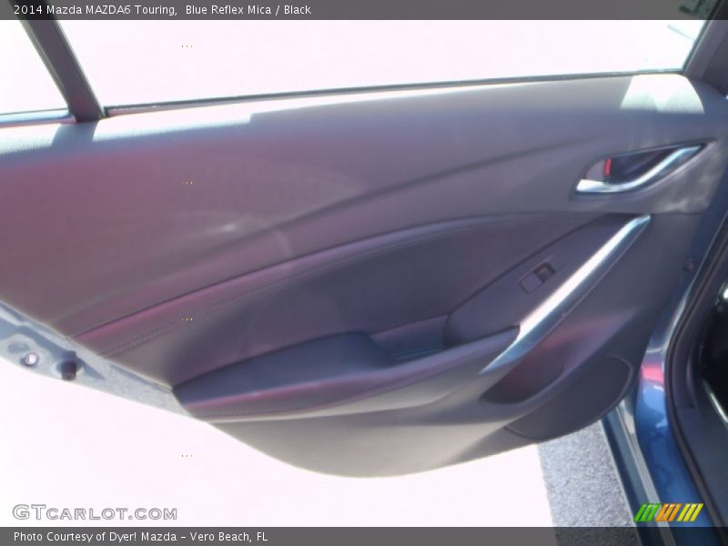 Blue Reflex Mica / Black 2014 Mazda MAZDA6 Touring