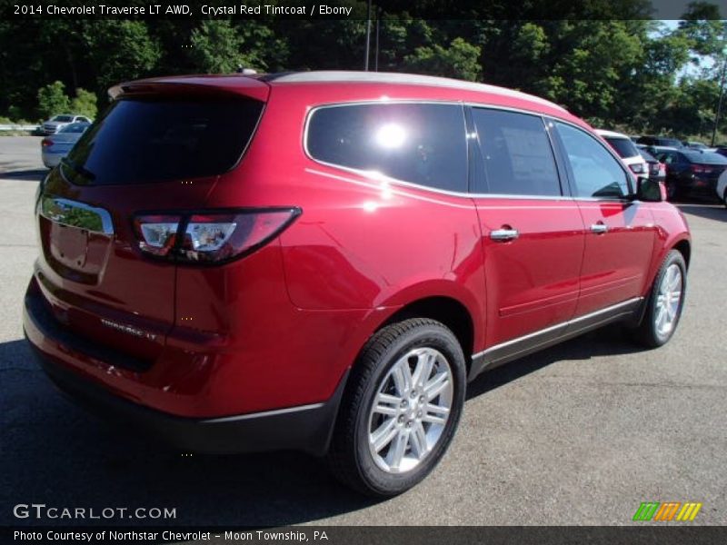  2014 Traverse LT AWD Crystal Red Tintcoat