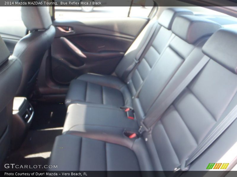 Blue Reflex Mica / Black 2014 Mazda MAZDA6 Touring