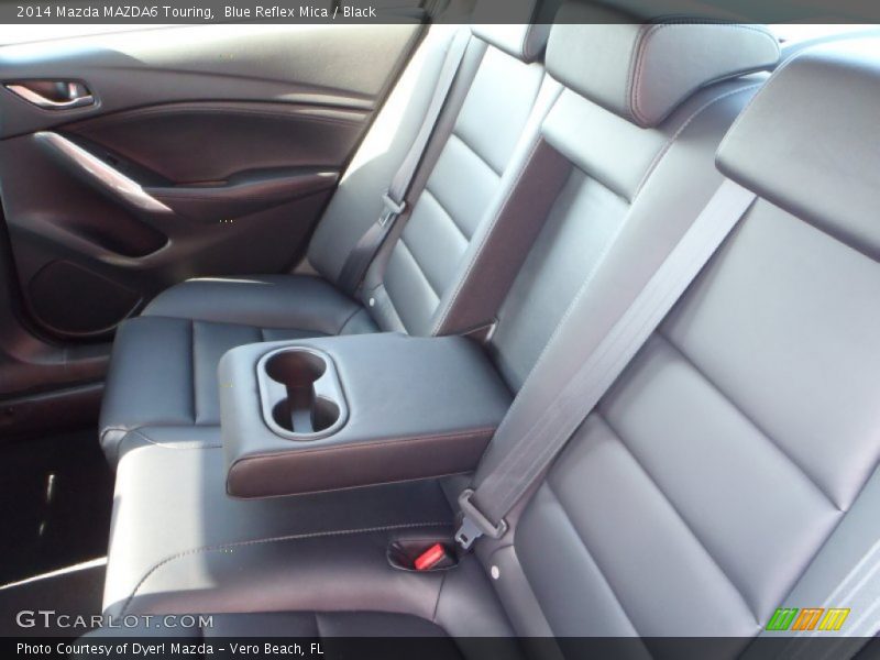 Blue Reflex Mica / Black 2014 Mazda MAZDA6 Touring