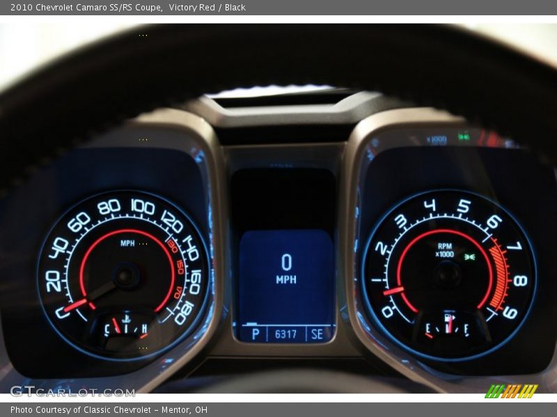 Victory Red / Black 2010 Chevrolet Camaro SS/RS Coupe