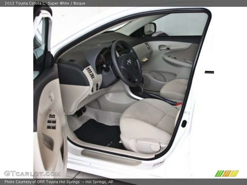 Super White / Bisque 2013 Toyota Corolla L