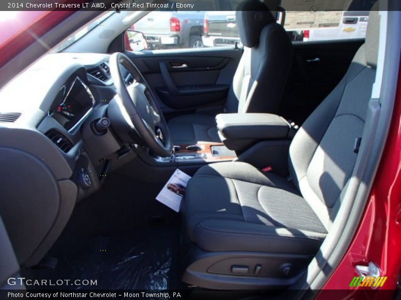 Front Seat of 2014 Traverse LT AWD