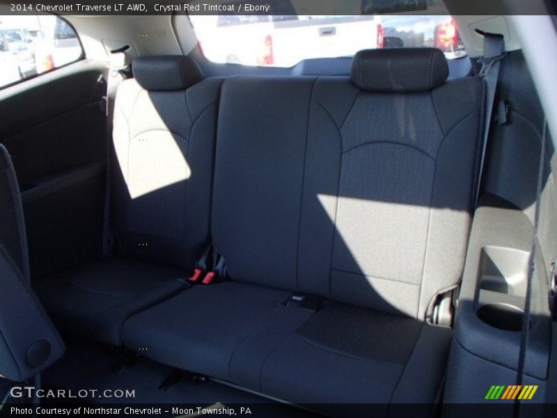 Rear Seat of 2014 Traverse LT AWD