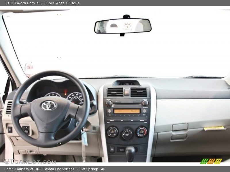 Super White / Bisque 2013 Toyota Corolla L