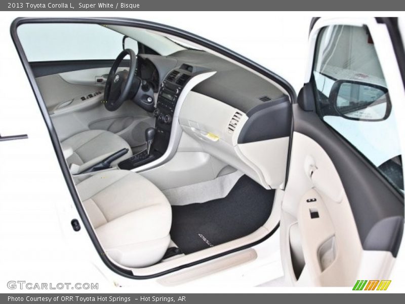 Super White / Bisque 2013 Toyota Corolla L