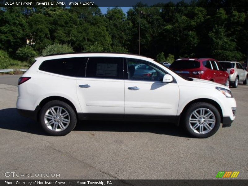  2014 Traverse LT AWD White