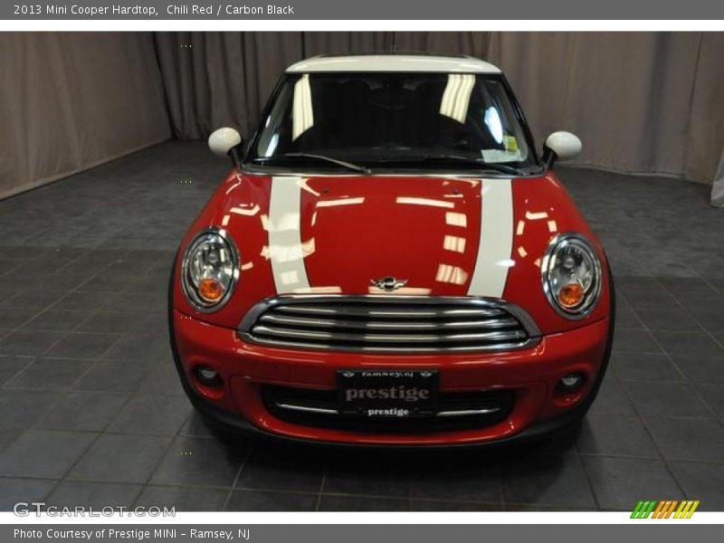 Chili Red / Carbon Black 2013 Mini Cooper Hardtop