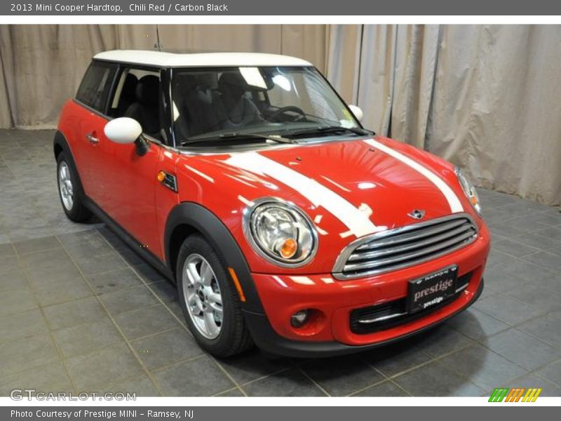 Chili Red / Carbon Black 2013 Mini Cooper Hardtop