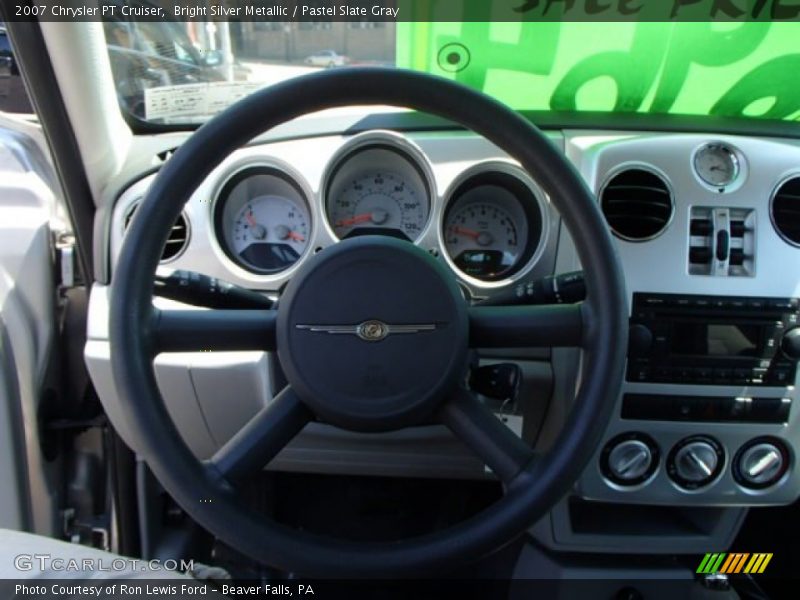 Bright Silver Metallic / Pastel Slate Gray 2007 Chrysler PT Cruiser