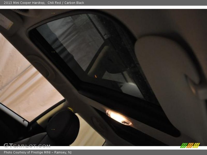 Chili Red / Carbon Black 2013 Mini Cooper Hardtop