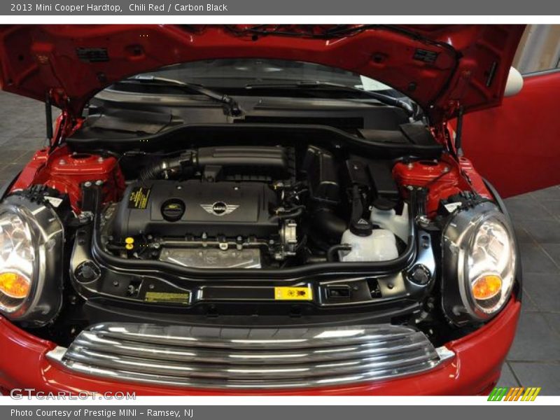 Chili Red / Carbon Black 2013 Mini Cooper Hardtop