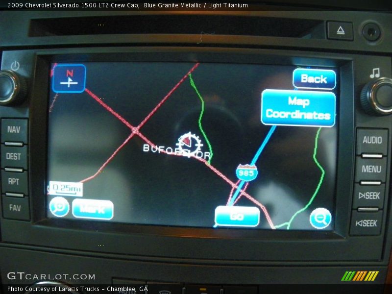 Navigation of 2009 Silverado 1500 LTZ Crew Cab