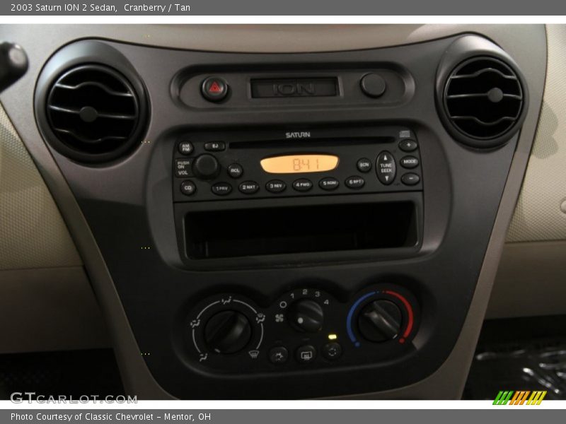 Controls of 2003 ION 2 Sedan