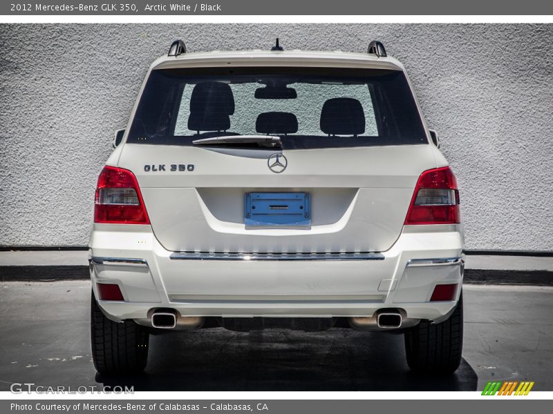 Arctic White / Black 2012 Mercedes-Benz GLK 350