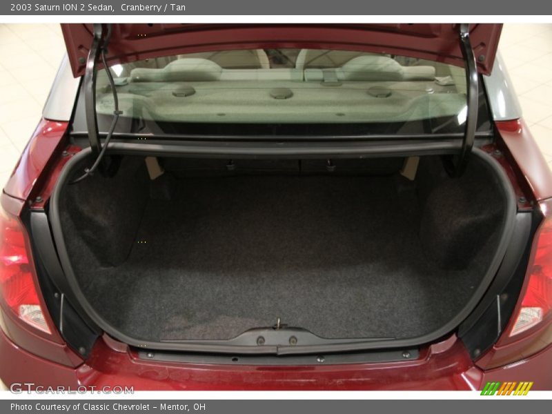  2003 ION 2 Sedan Trunk