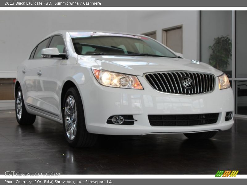 Summit White / Cashmere 2013 Buick LaCrosse FWD