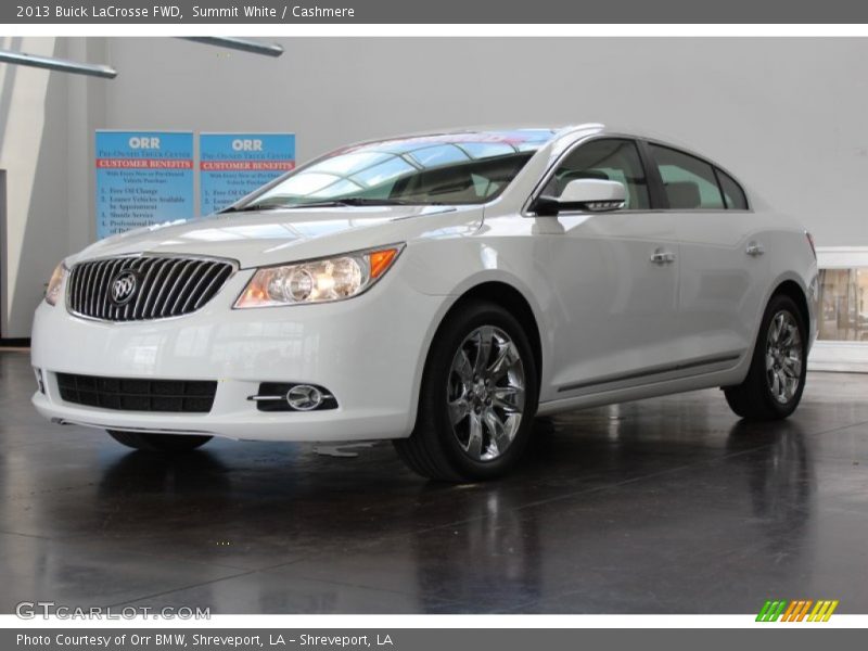 Summit White / Cashmere 2013 Buick LaCrosse FWD