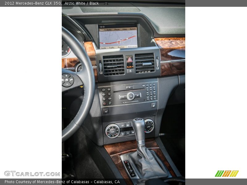 Arctic White / Black 2012 Mercedes-Benz GLK 350