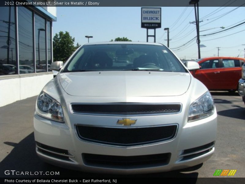 Silver Ice Metallic / Ebony 2012 Chevrolet Malibu LT
