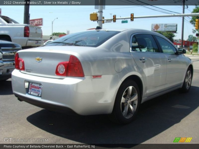 Silver Ice Metallic / Ebony 2012 Chevrolet Malibu LT