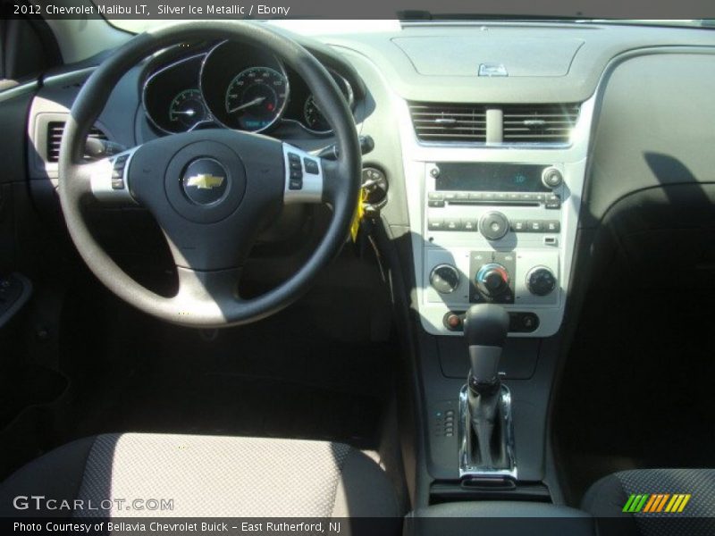 Silver Ice Metallic / Ebony 2012 Chevrolet Malibu LT