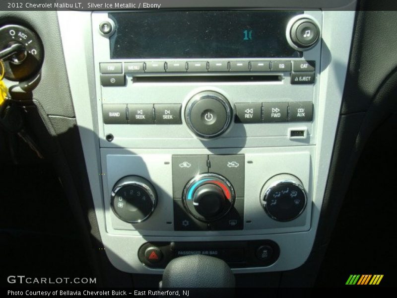 Silver Ice Metallic / Ebony 2012 Chevrolet Malibu LT