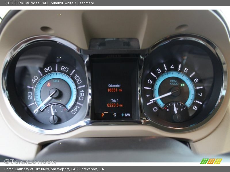 Summit White / Cashmere 2013 Buick LaCrosse FWD