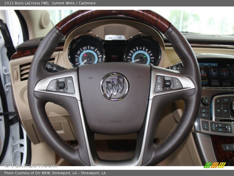 Summit White / Cashmere 2013 Buick LaCrosse FWD