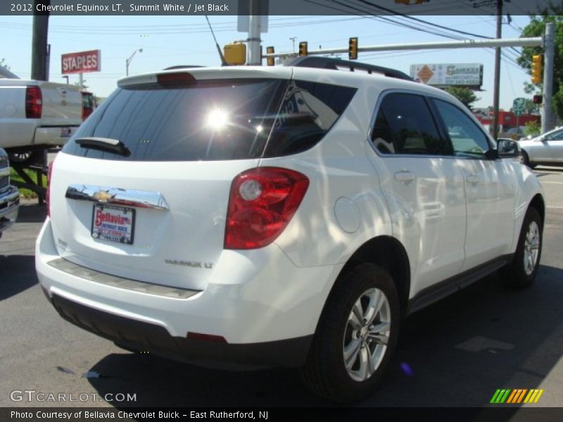 Summit White / Jet Black 2012 Chevrolet Equinox LT
