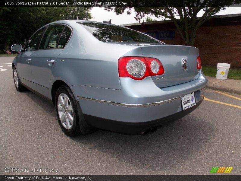 Arctic Blue Silver / Classic Grey 2006 Volkswagen Passat 2.0T Sedan
