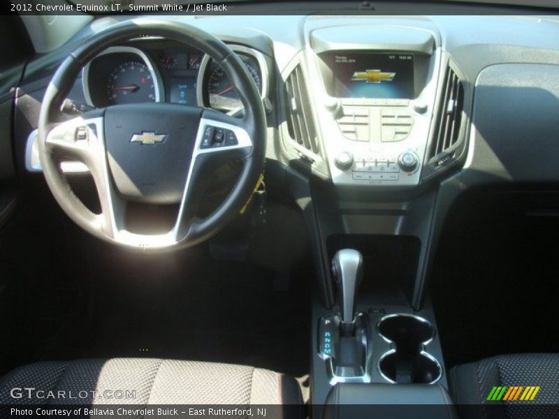 Summit White / Jet Black 2012 Chevrolet Equinox LT