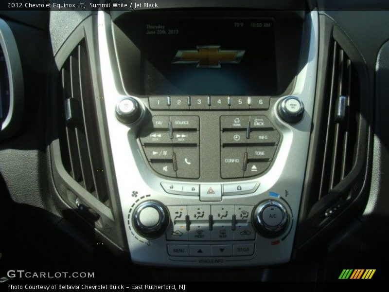 Summit White / Jet Black 2012 Chevrolet Equinox LT