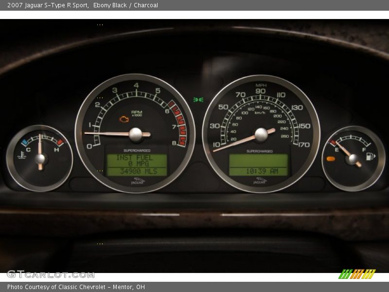  2007 S-Type R Sport R Sport Gauges