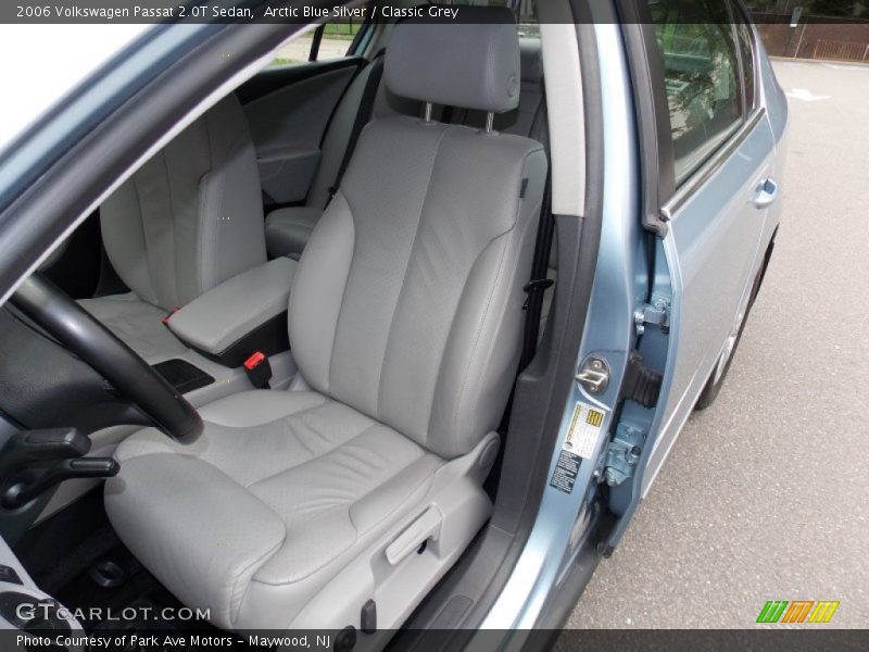 Front Seat of 2006 Passat 2.0T Sedan