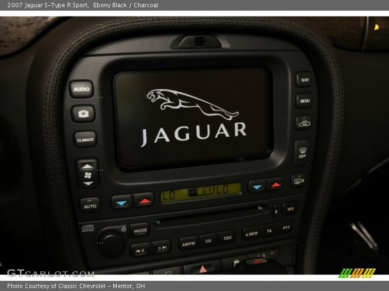 Ebony Black / Charcoal 2007 Jaguar S-Type R Sport