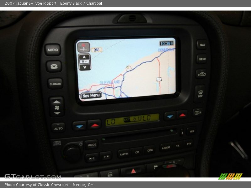 Navigation of 2007 S-Type R Sport