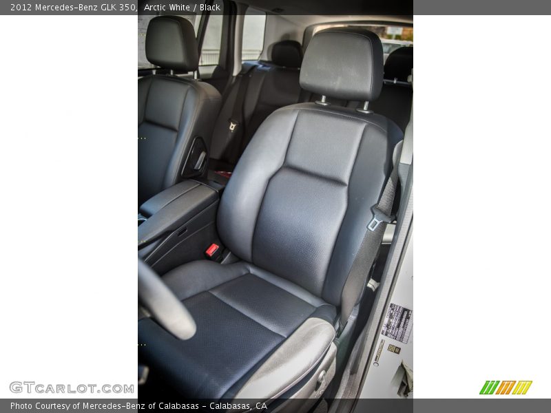 Arctic White / Black 2012 Mercedes-Benz GLK 350