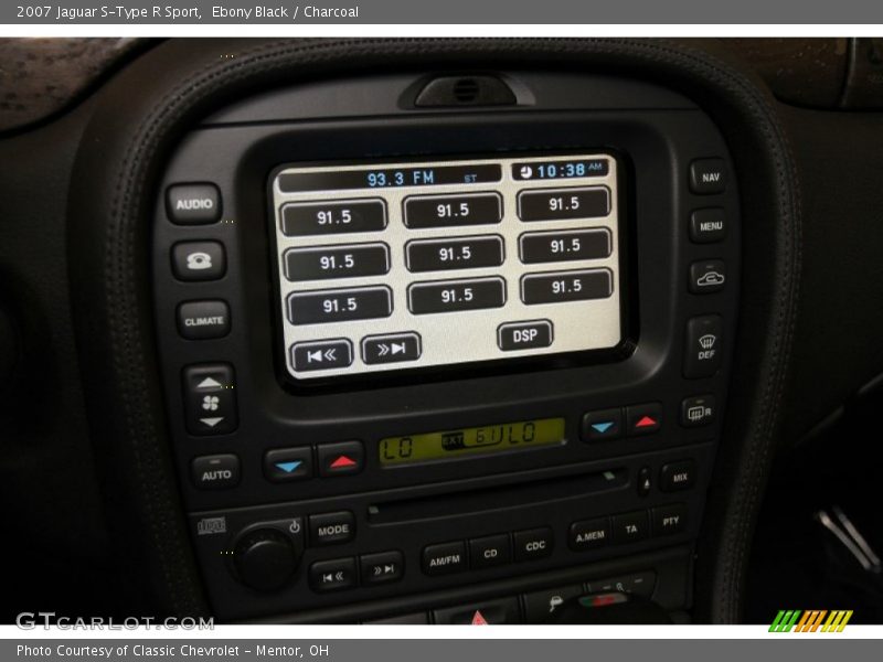 Ebony Black / Charcoal 2007 Jaguar S-Type R Sport