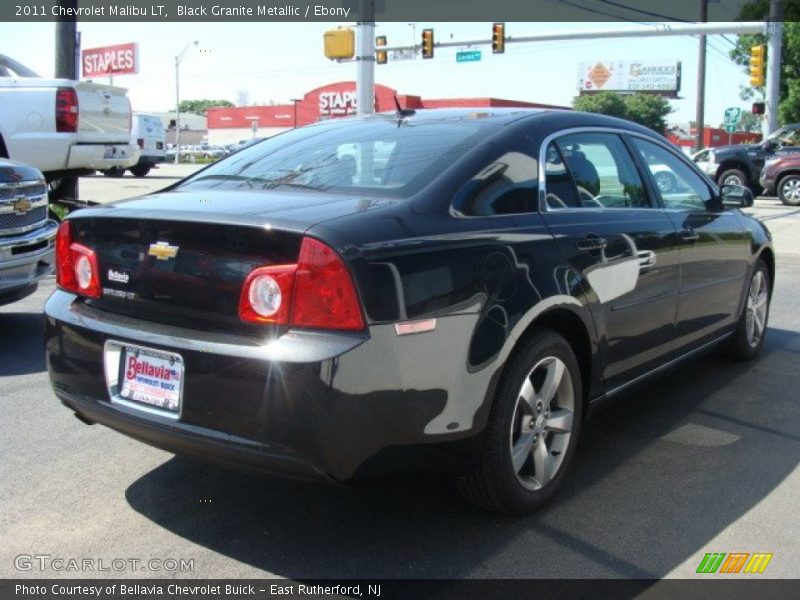 Black Granite Metallic / Ebony 2011 Chevrolet Malibu LT