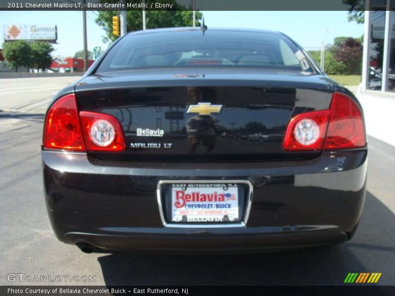 Black Granite Metallic / Ebony 2011 Chevrolet Malibu LT