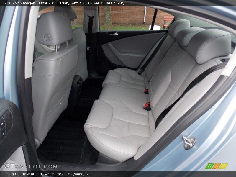 Rear Seat of 2006 Passat 2.0T Sedan