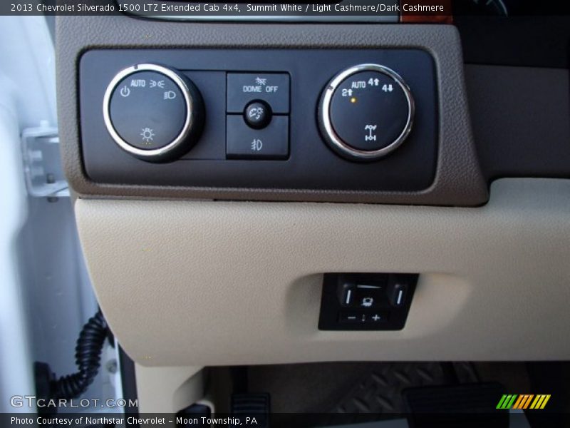 Summit White / Light Cashmere/Dark Cashmere 2013 Chevrolet Silverado 1500 LTZ Extended Cab 4x4