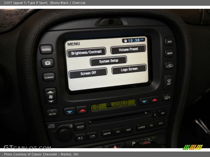 Ebony Black / Charcoal 2007 Jaguar S-Type R Sport