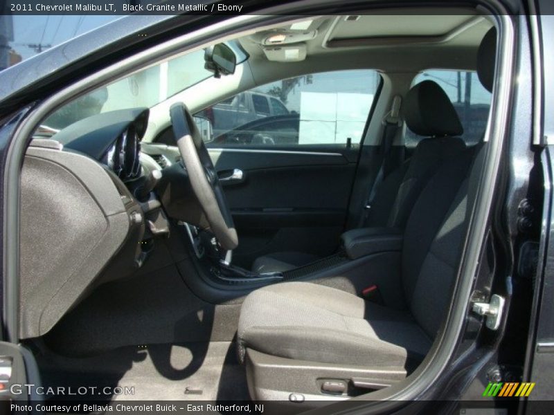 Black Granite Metallic / Ebony 2011 Chevrolet Malibu LT